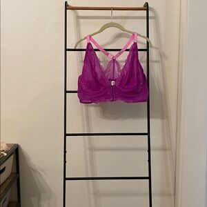 Goddard Racerback front close Lace Bralette